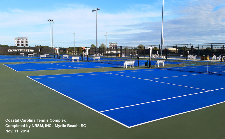 Coastal Carolina University Tennis Courts